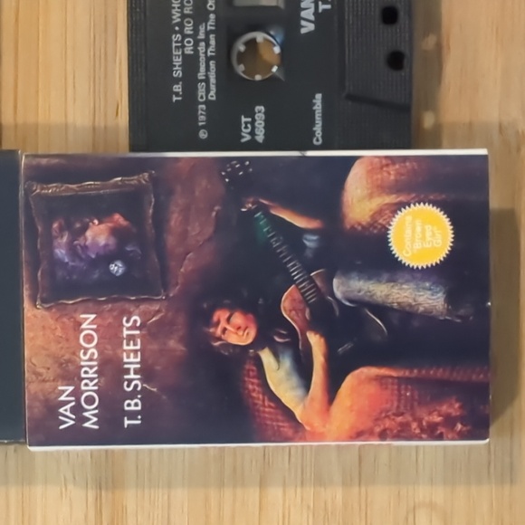 Van Morrison 2 cassette tape combo pack With vintage 1973 casette - Picture 2 of 5